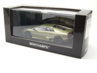 Lamborghini Murcielago LP640 2006 grün metallic Modellauto 1:43 Minichamps