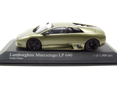 Lamborghini Murcielago LP640 2006 grün metallic Modellauto 1:43 Minichamps
