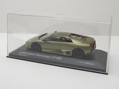 Lamborghini Murcielago LP640 2006 grün metallic Modellauto 1:43 Minichamps