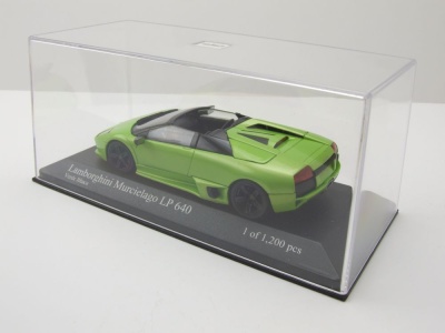 Lamborghini Murcielago LP640 Roadster 2007 grün Modellauto 1:43 Minichamps
