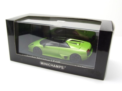Lamborghini Murcielago LP640 Roadster 2007 grün Modellauto 1:43 Minichamps