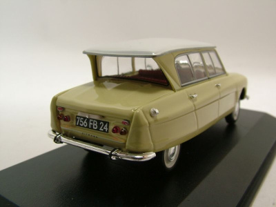 Citroen Ami 6 1964 hellgelb, Modellauto 1:43 / Minichamps