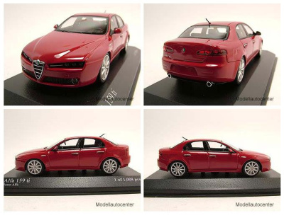 Alfa Romeo 159 ti 2008 rot Modellauto 1:43 Minichamps