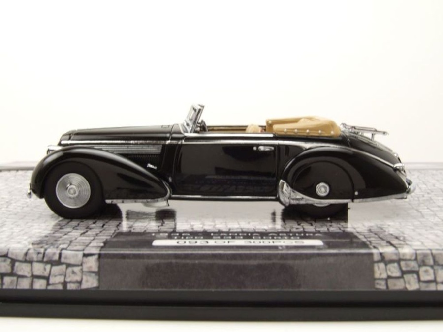 Modellauto Lancia Astura Tipo 233 Corto 1936 schwarz