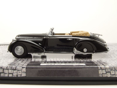 Lancia Astura Tipo 233 Corto 1936 schwarz Modellauto 1:43 Minichamps