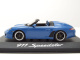 Porsche 911 Speedster (997 II) 2010 blau Werbemodell Modellauto 1:43 Minichamps