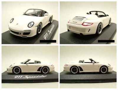 Porsche 911 Speedster (997 II) 2010 weiß...