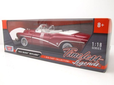 Buick Skylark Convertible 1953 rot Modellauto 1:18 Motormax