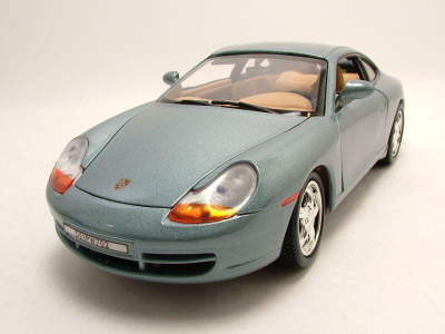 Porsche 911 (996) 1999 grau metallic Modellauto 1:18 Motormax