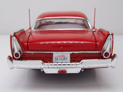 Plymouth Fury 1958 rot Modellauto 1:18 Motormax