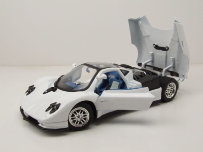 Pagani Zonda C12 2003 weiß Modellauto 1:18 Motormax