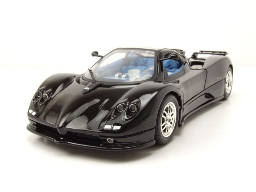 Pagani Zonda C12 2003 schwarz Modellauto 1:18 Motormax