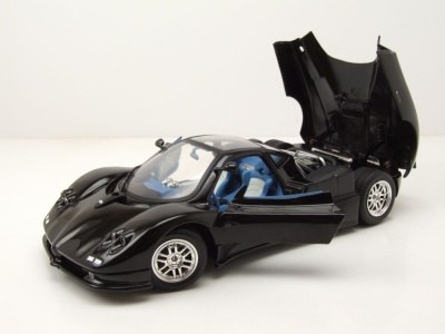 Pagani Zonda C12 2003 schwarz Modellauto 1:18 Motormax