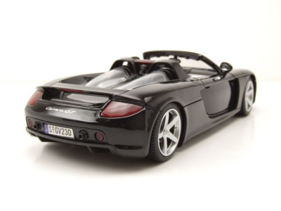 Porsche Carrera GT 2004 schwarz Modellauto 1:18 Motormax