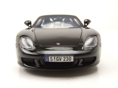 Porsche Carrera GT 2004 schwarz Modellauto 1:18 Motormax