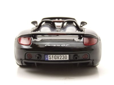 Porsche Carrera GT 2004 schwarz Modellauto 1:18 Motormax