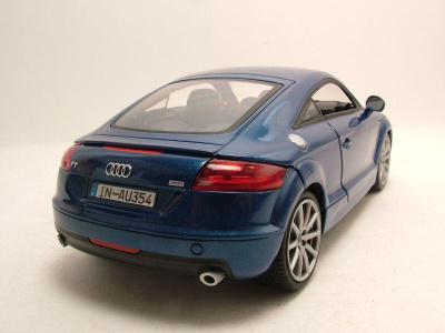 Audi TT Coupe 2007 blau metallic Modellauto 1:18 Motormax