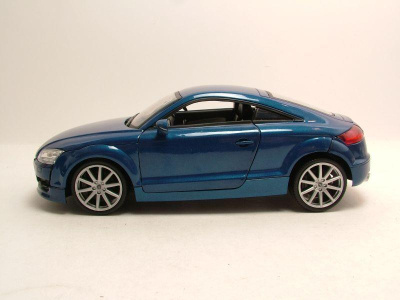 Audi TT Coupe 2007 blau metallic Modellauto 1:18 Motormax
