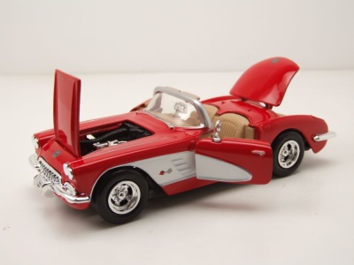 Chevrolet Corvette C1 1959 rot Modellauto 1:24 Motormax