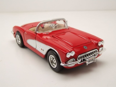 Chevrolet Corvette C1 1959 rot Modellauto 1:24 Motormax