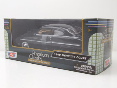 Mercury Coupe 1949 schwarz Modellauto 1:24 Motormax