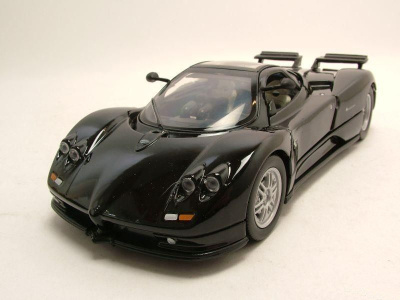 Pagani Zonda C12 schwarz, Modellauto 1:24 / Motormax
