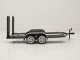 Trailer Anhänger aus Metall für 1:24 Modelle Motormax
