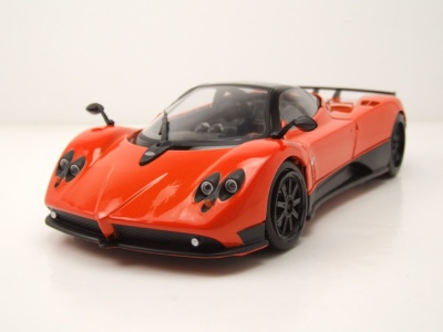 Pagani Zonda F 2008 orange schwarz Modellauto 1:18 Motormax