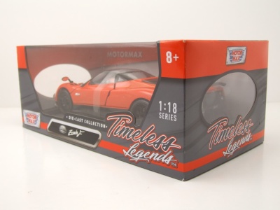 Pagani Zonda F 2008 orange schwarz Modellauto 1:18 Motormax