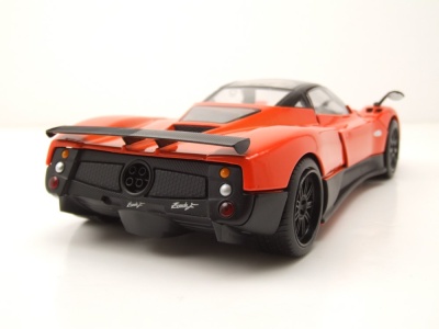 Pagani Zonda F 2008 orange schwarz Modellauto 1:18 Motormax