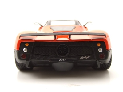 Pagani Zonda F 2008 orange schwarz Modellauto 1:18 Motormax