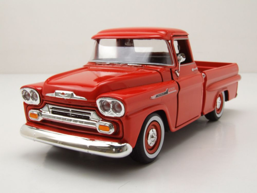 Chevrolet Apache Fleetside Pick Up 1958 orange Modellauto...