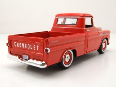 Chevrolet Apache Fleetside Pick Up 1958 orange Modellauto 1:24 Motormax