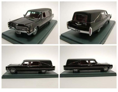 Cadillac S&S Hearse Leichenwagen 1966, Modellauto...