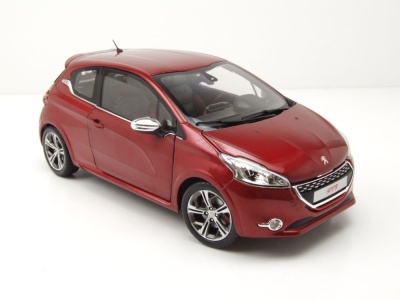 Peugeot 208 GTI 2013 rot Modellauto 1:18 Norev