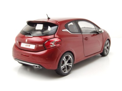 Peugeot 208 GTI 2013 rot Modellauto 1:18 Norev