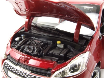 Peugeot 208 GTI 2013 rot Modellauto 1:18 Norev