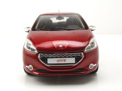Peugeot 208 GTI 2013 rot Modellauto 1:18 Norev