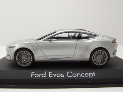 Ford Evos Concept 2012 silber Modellauto 1:43 Norev