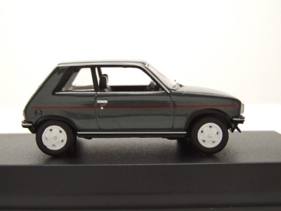 Peugeot 104 ZS2 1979 dunkelgrau metallic Modellauto 1:43 Norev