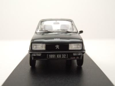 Peugeot 104 ZS2 1979 dunkelgrau metallic Modellauto 1:43 Norev