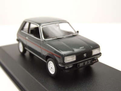 Peugeot 104 ZS2 1979 dunkelgrau metallic Modellauto 1:43 Norev