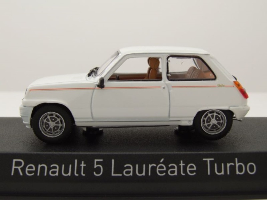 Modellauto Renault 5 Laureate Turbo 1985 weiß 1:43 Norev bei