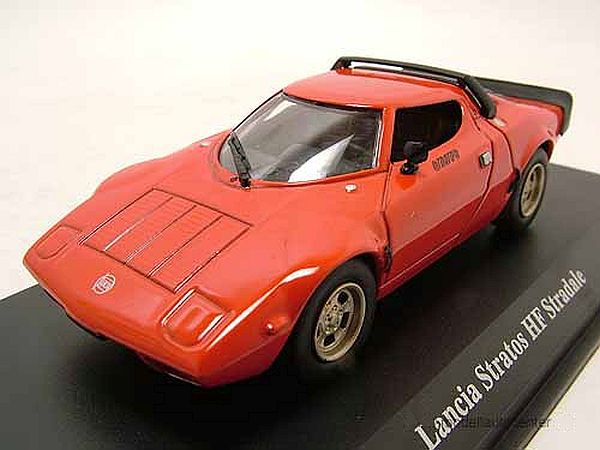 Lancia Stratos HF Stradale 1973 rot Modellauto 1:43 Norev