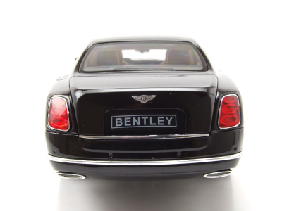 Bentley Mulsanne 2014 schwarz Modellauto 1:18 Rastar