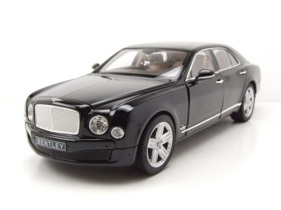 Bentley Mulsanne 2014 schwarz Modellauto 1:18 Rastar