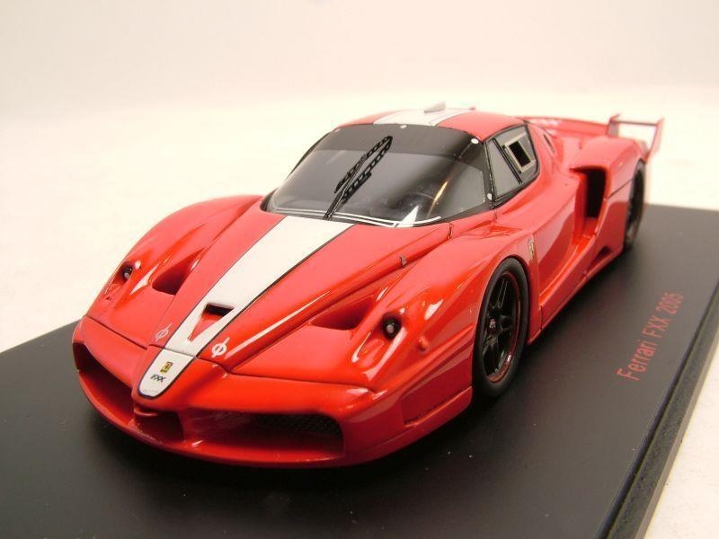 Ferrari FXX 2005 rot/weiß Modellauto 1:43 Red Line Models