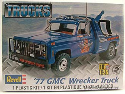 GMC Wrecker Truck 1977 Abschlepper Kunststoffbausatz...