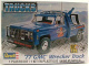 GMC Wrecker Truck 1977 Abschlepper Kunststoffbausatz Modellauto 1:25 Revell