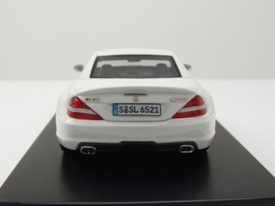 Mercedes SL 65 AMG Black Series 2009 weiß Modellauto 1:43 Absolute Hot